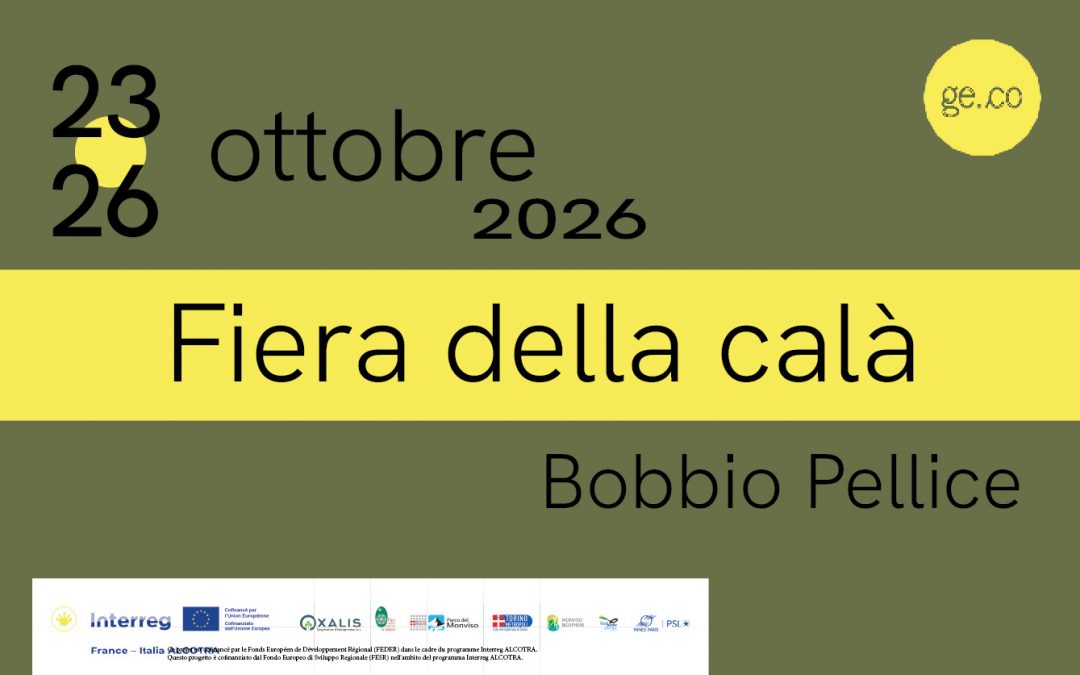 23-26 octobre 2026 – Fiera della Calà